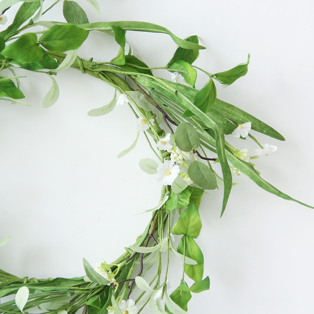 New Design Spring & Summer Wreath Artificial Flowers Home Decoration Silk Flower Wedding Party Everyday Decoration