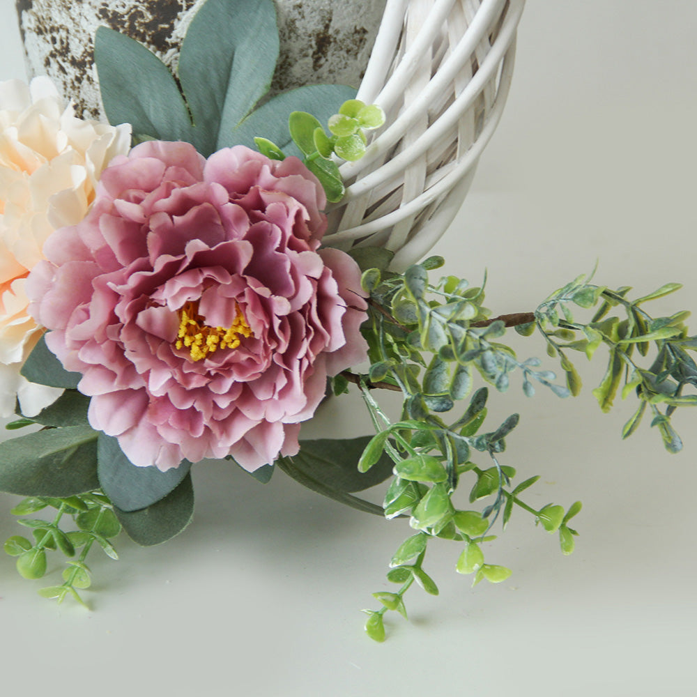 New Design Spring & Summer Wreath Artificial Flowers Home Decoration Silk Flower Wedding Party Everyday Decoration