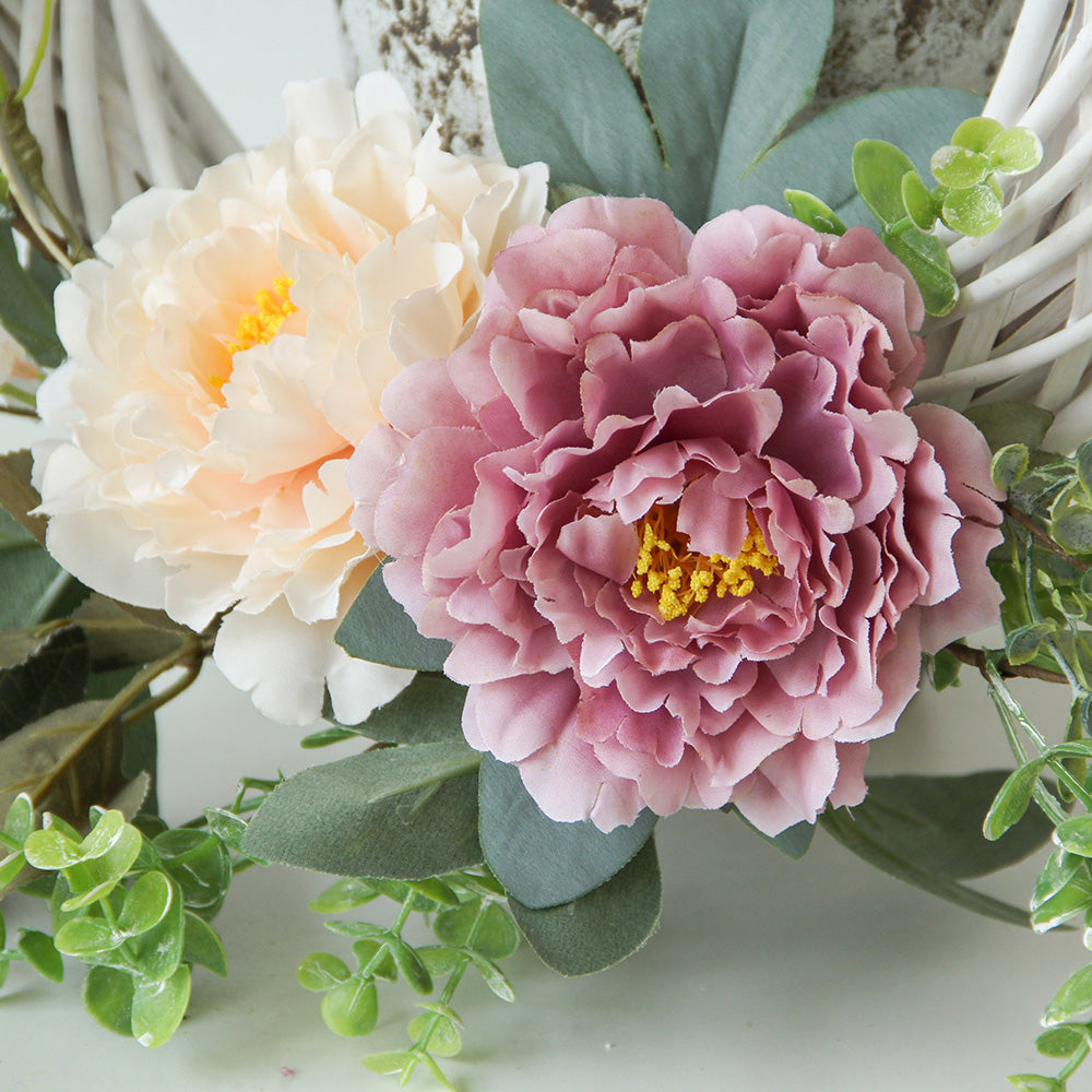 New Design Spring & Summer Wreath Artificial Flowers Home Decoration Silk Flower Wedding Party Everyday Decoration