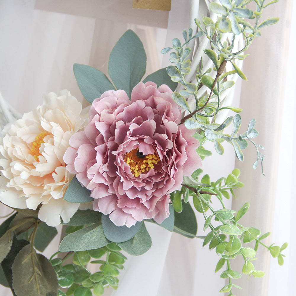 New Design Spring & Summer Wreath Artificial Flowers Home Decoration Silk Flower Wedding Party Everyday Decoration
