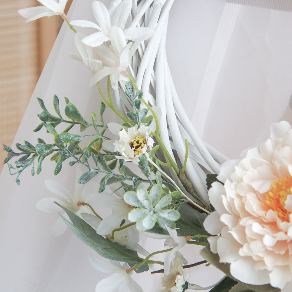 New Design Spring & Summer Wreath Artificial Flowers Home Decoration Silk Flower Wedding Party Everyday Decoration