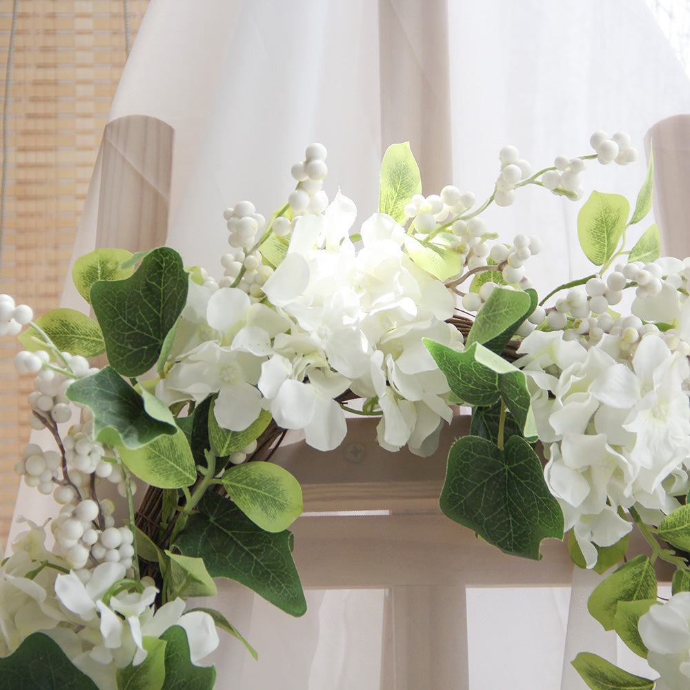 New Spring Series Door Decoration Eucalyptus Leaves Wreath Wreath Supplies Wholesale Spring Wreath