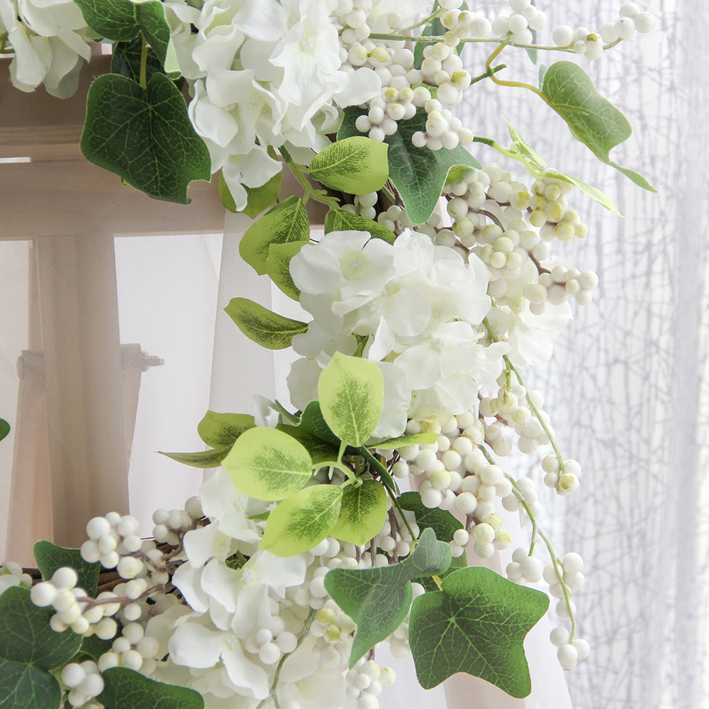 New Spring Series Door Decoration Eucalyptus Leaves Wreath Wreath Supplies Wholesale Spring Wreath