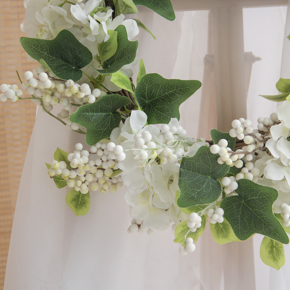New Spring Series Door Decoration Eucalyptus Leaves Wreath Wreath Supplies Wholesale Spring Wreath