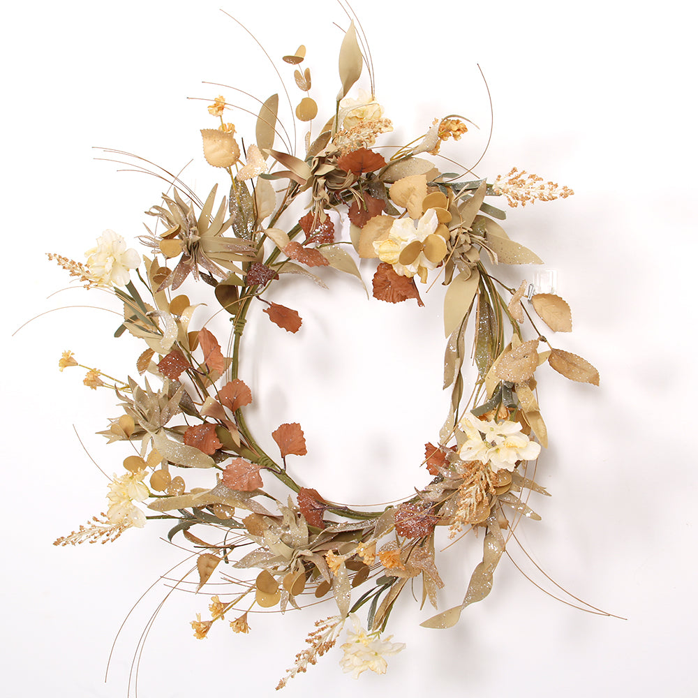 Halloween Home Decor Horror Party Ornament Front Door decorative wreath for christmas thanksgiving door decoration