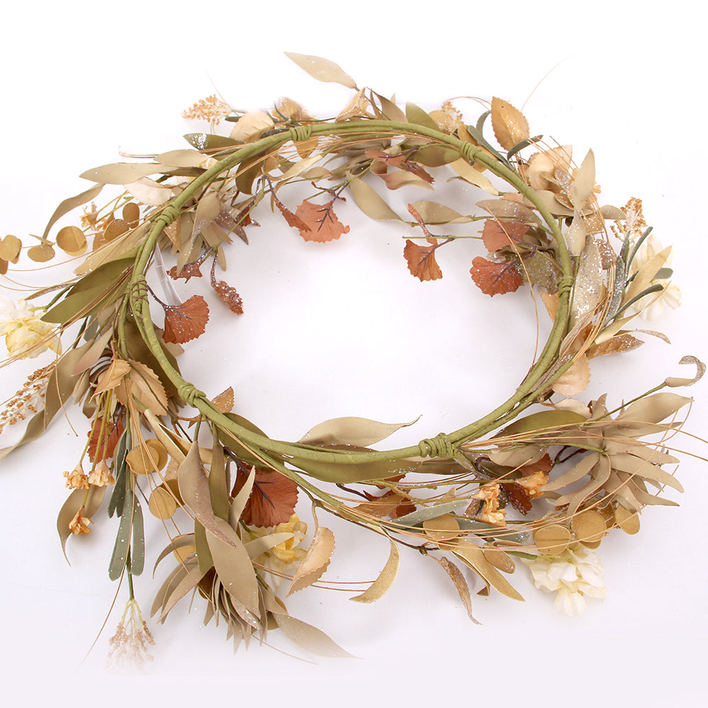 Halloween Home Decor Horror Party Ornament Front Door decorative wreath for christmas thanksgiving door decoration
