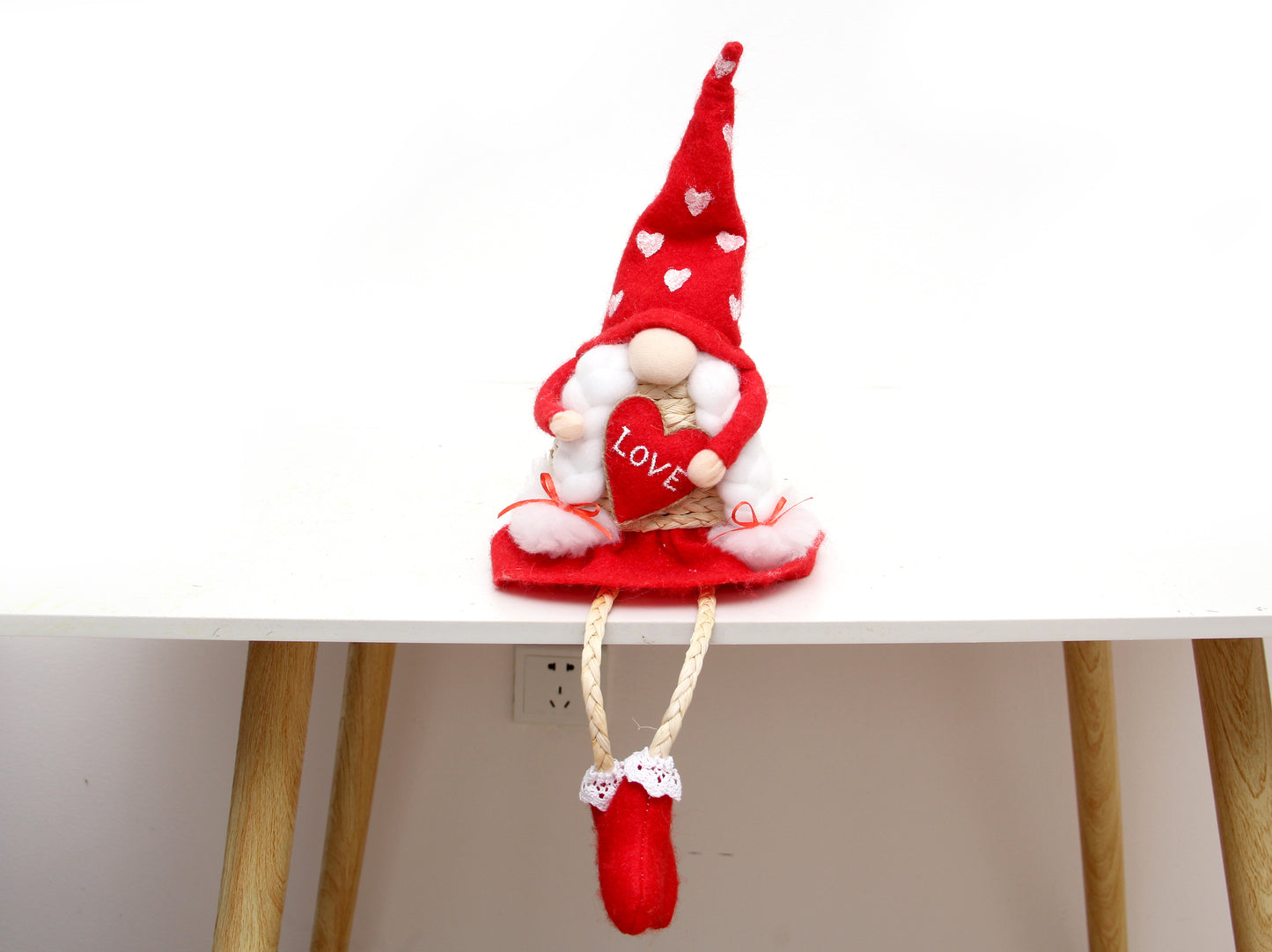 Valentines Day Gnomes Plush Faceless Doll Elf Decorations Home Table Farmhouse Present Fabric Doll