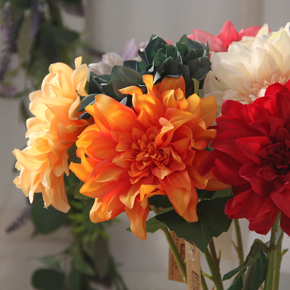 60CM Large Natural Beauty Silk Chrysanthemums Colorful Artificial Flower Home Decoration