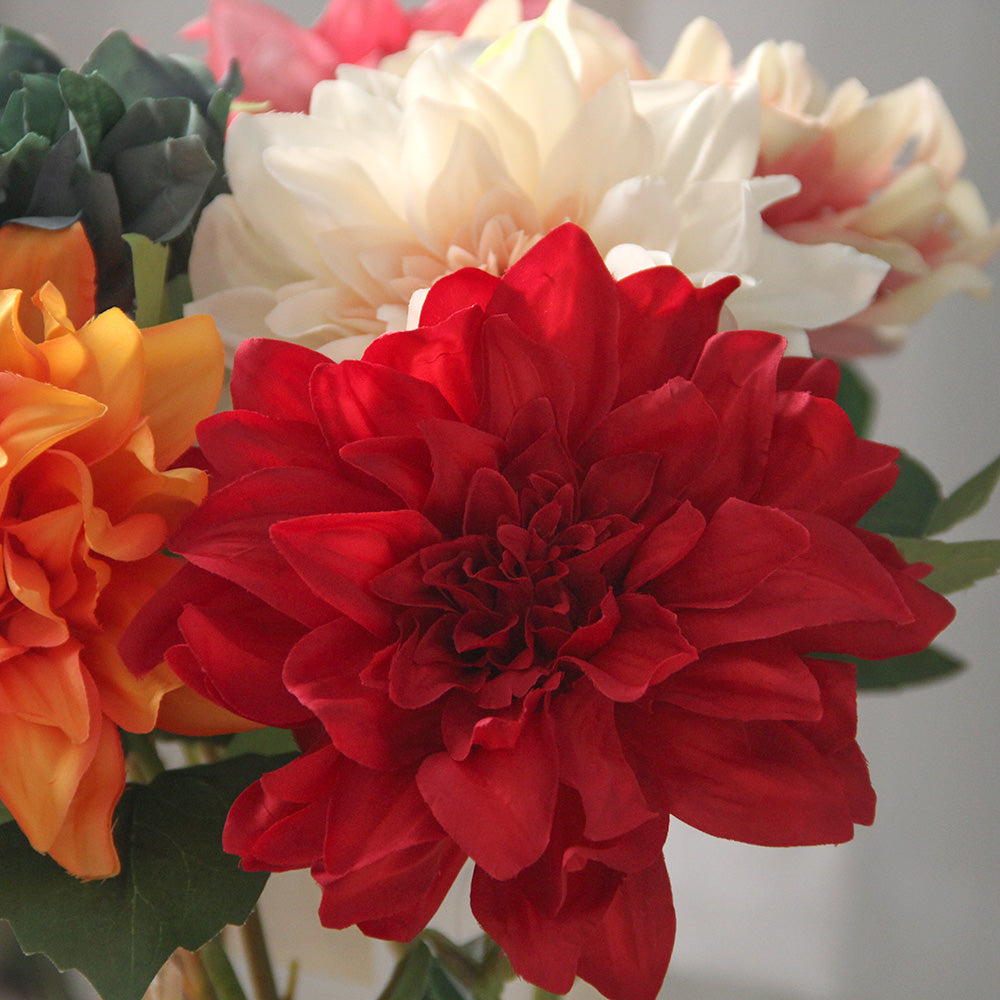 60CM Large Natural Beauty Silk Chrysanthemums Colorful Artificial Flower Home Decoration