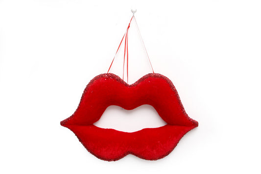 New Style Artificial Hot Red Canary Lip Romanticism Valentine's Day Decoration