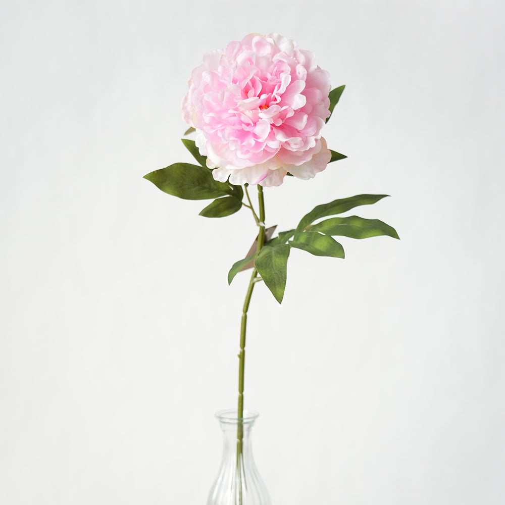 High Quality Handmade Floral Spray Colorful Artificial Flower Peony for Wedding Home Hotel Holiday Decor