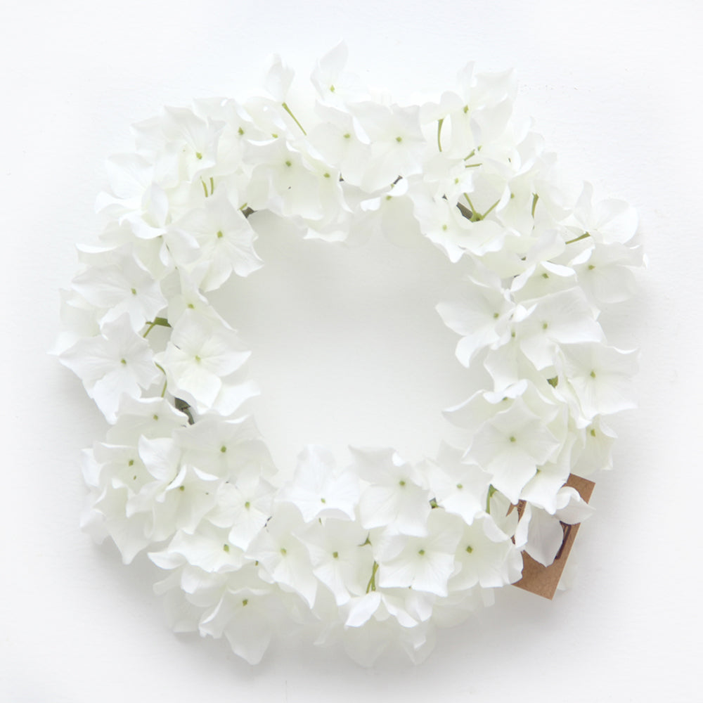 Luxury Hand Made 10inch Artificial Wreath High Quality Decorative Flowers Wreaths for Home Decor Restaurant Hotel Wedding Event