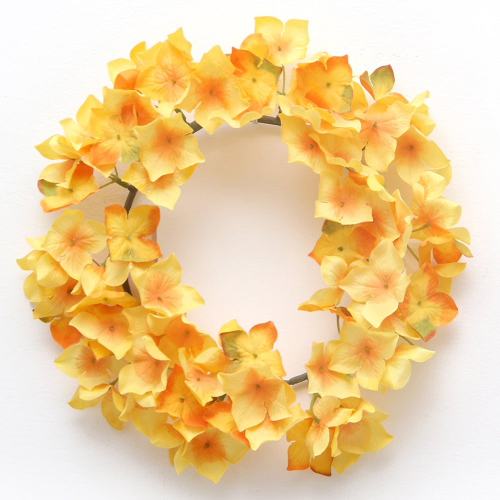Luxury Hand Made 10inch Artificial Wreath High Quality Decorative Flowers Wreaths for Home Decor Restaurant Hotel Wedding Event