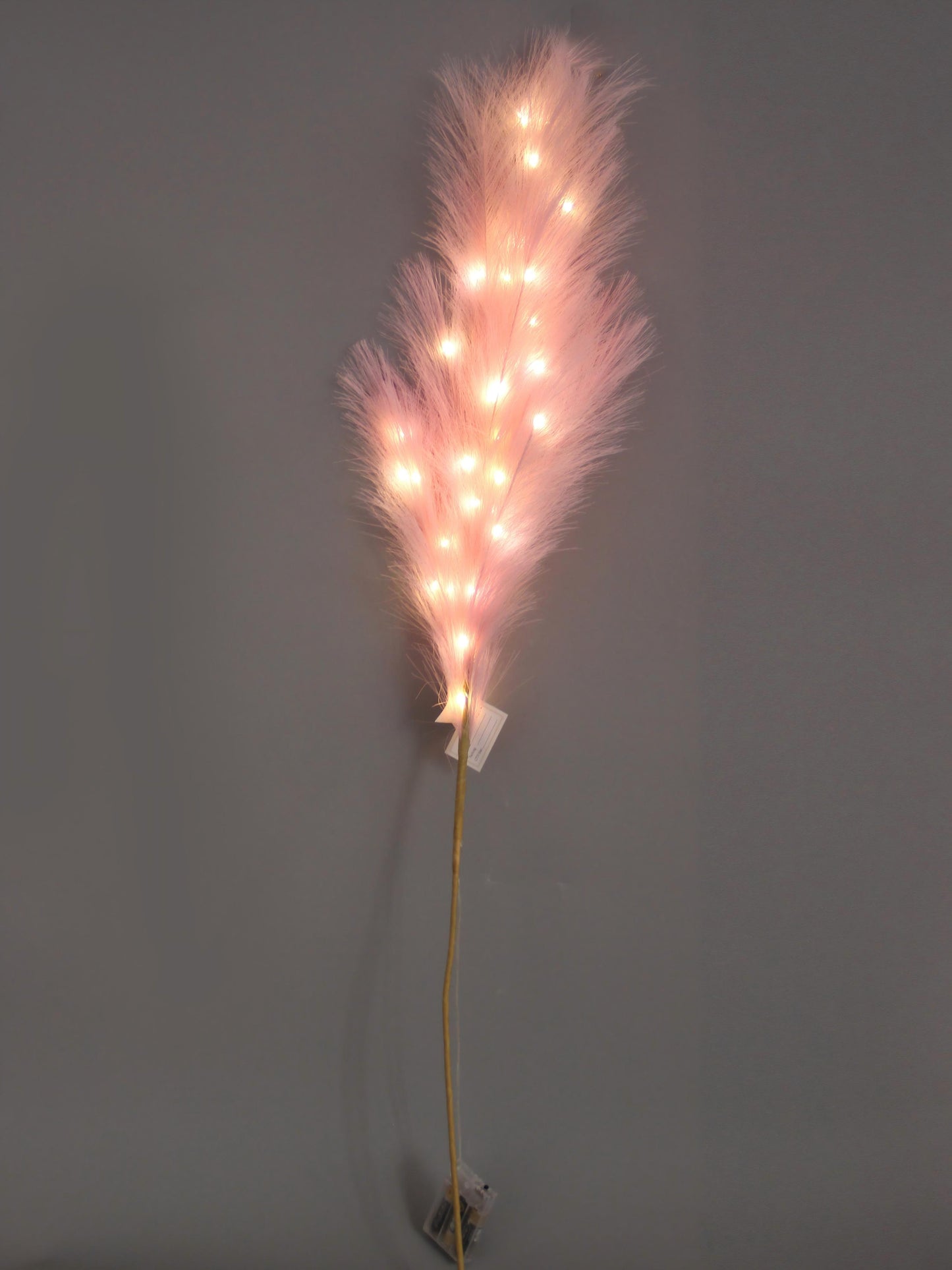 High Quality 43inch Artificial Pampas Grass With LED Light Pampas Decor for Wedding Home Party Decoration