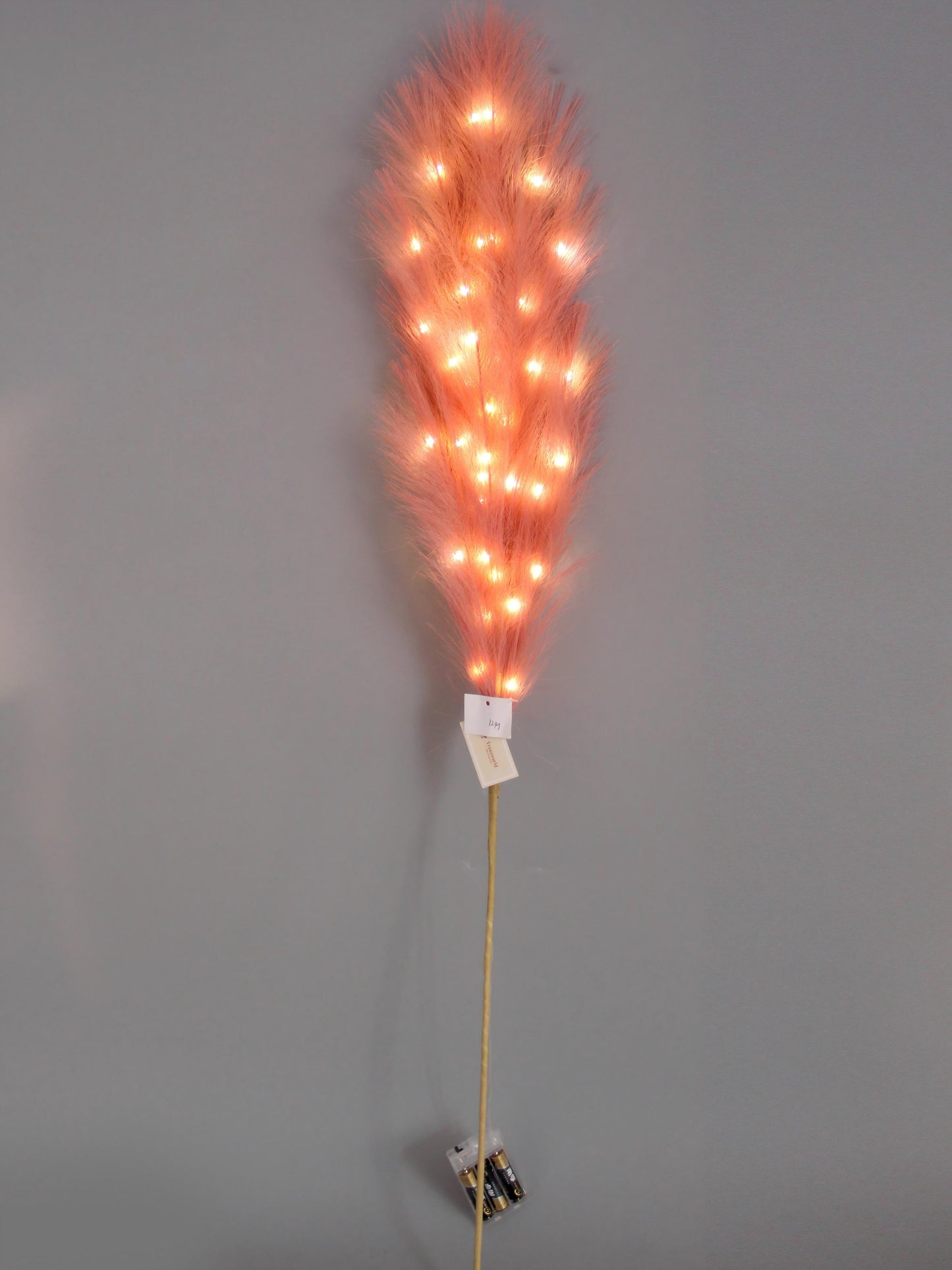 High Quality 43inch Artificial Pampas Grass With LED Light Pampas Decor for Wedding Home Party Decoration