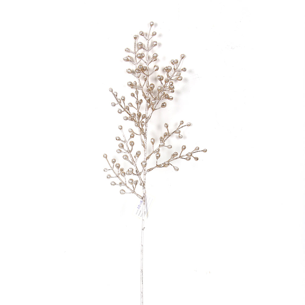 Cheapest Festival Decoration Pick Long Stems Glitter Golden Artificial Branches Faux Twigs For Christmas Decorations