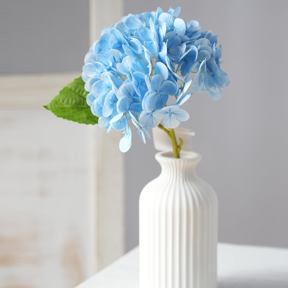 New Design Great Price Artificial Hydrangea Flowers Custom Real Touch Hydrangea Decorative Flowers for Wedding Home Store Decor