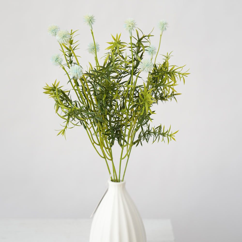 Wholesale Artificial Plant Silk Flower Acanthosphere Artificial Flower For Garden Home Event Decoration