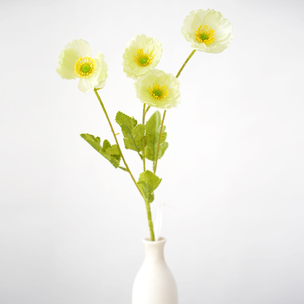 Newly Design Artificial Poppy Flower Silk Poppy Artificial Flower Arrangements For Indoor and outdoor Decorative Flowers