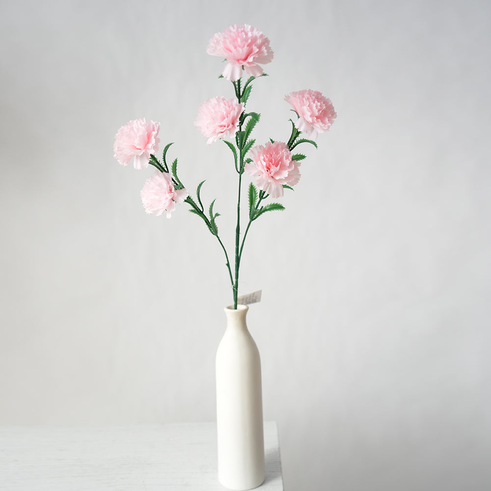 Chinese Characteristic 6heads Carnation Flowers Artificial Beautiful Color Decorative Flowers Plants for Wedding Home Outdoor Decor