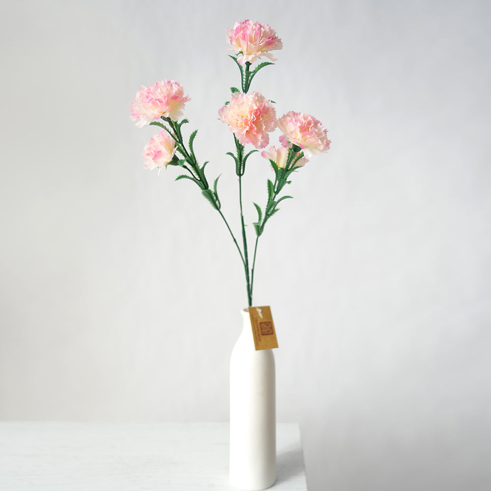 Chinese Characteristic 6heads Carnation Flowers Artificial Beautiful Color Decorative Flowers Plants for Wedding Home Outdoor Decor