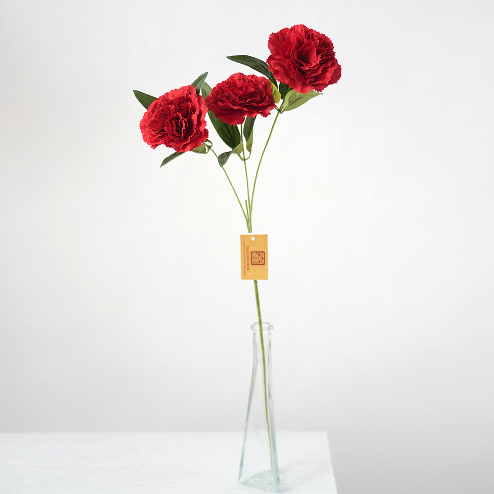 Wholesale Carnation Artificial Flower Beautiful Color Decorative Flower For Home Office Wedding Decorations