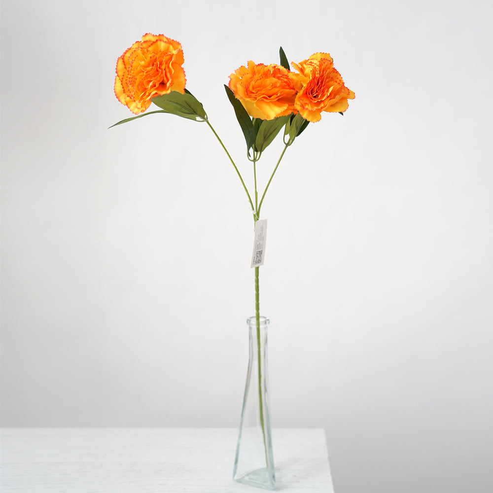 Wholesale Carnation Artificial Flower Beautiful Color Decorative Flower For Home Office Wedding Decorations