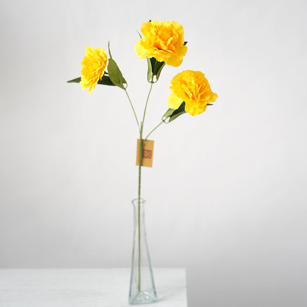 Wholesale Carnation Artificial Flower Beautiful Color Decorative Flower For Home Office Wedding Decorations