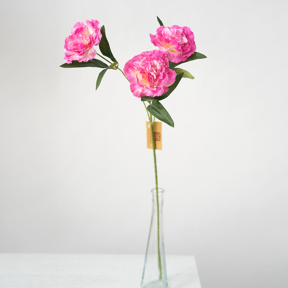Wholesale Carnation Artificial Flower Beautiful Color Decorative Flower For Home Office Wedding Decorations