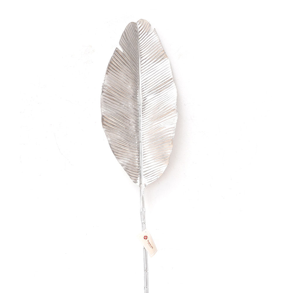 Festival Decoration Picks 90cm Artificial Banana Leaf Golden Plastic Artificial Branches For Home Party Christmas Decorations