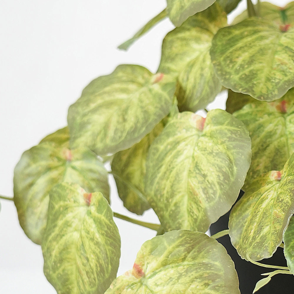 High Quality Lifelike 29 Pieces Artificial Begonia Leaves Hanging Plants for Home Garden Shop Decoration