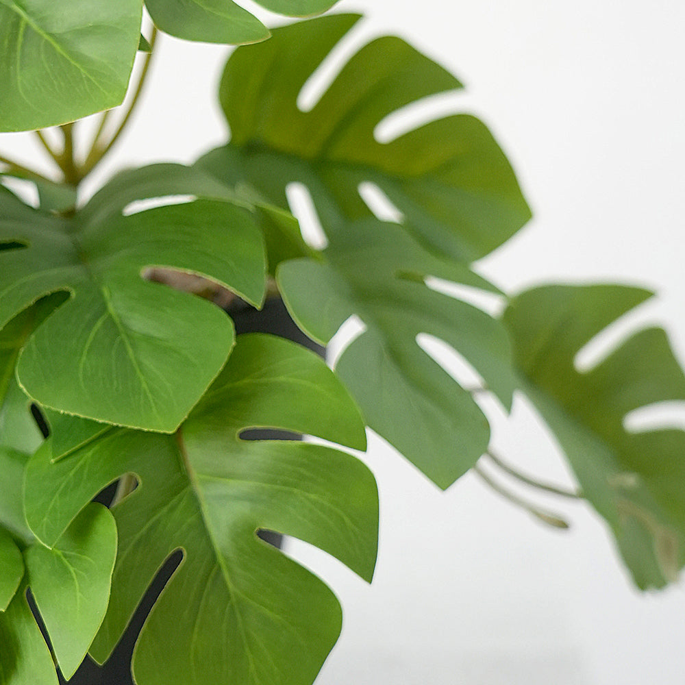High Quality Lifelike 16 Pieces Artificial Tortoiseshell Leaf Hanging Plants for Home Garden Shop Decoration