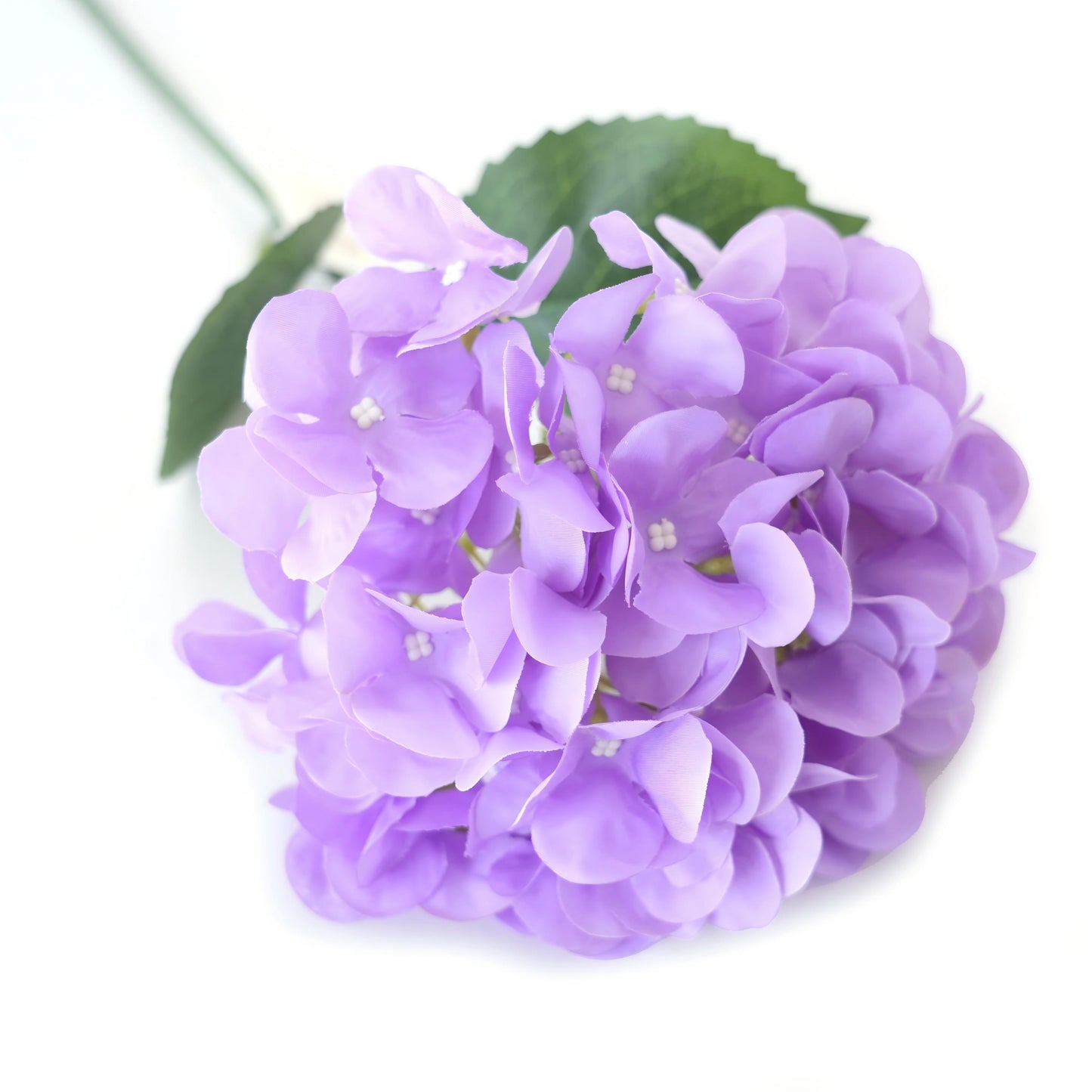 Hot Sale Vintage Artificial Hydrangea Single Stem Hydrangea Artificial Flower Beautiful Color Silk Flowers For Home Wedding Decoration