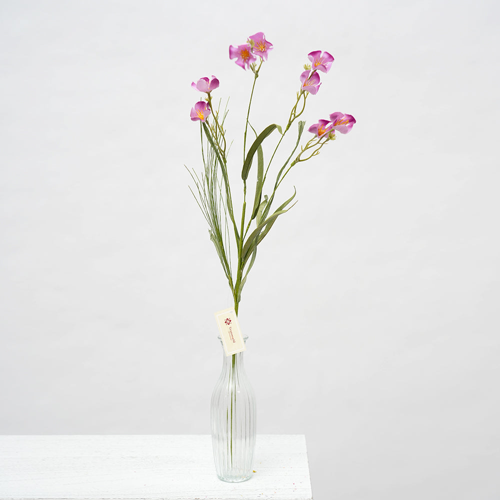 Transworld Artificial Grass Flowers Multicolour Decorative Flowers Floral Spray Arrangement for Wedding Home Garden Decoration