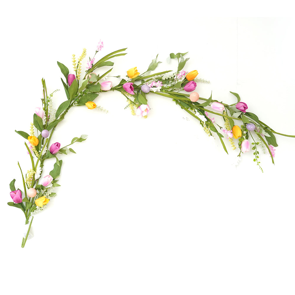 Transworld Original Handmade A Set Series Artificial Wreath&Garland&Spray Decorative Flowers, Wreaths and Plants for Home Hotel Garden Wedding Decorations