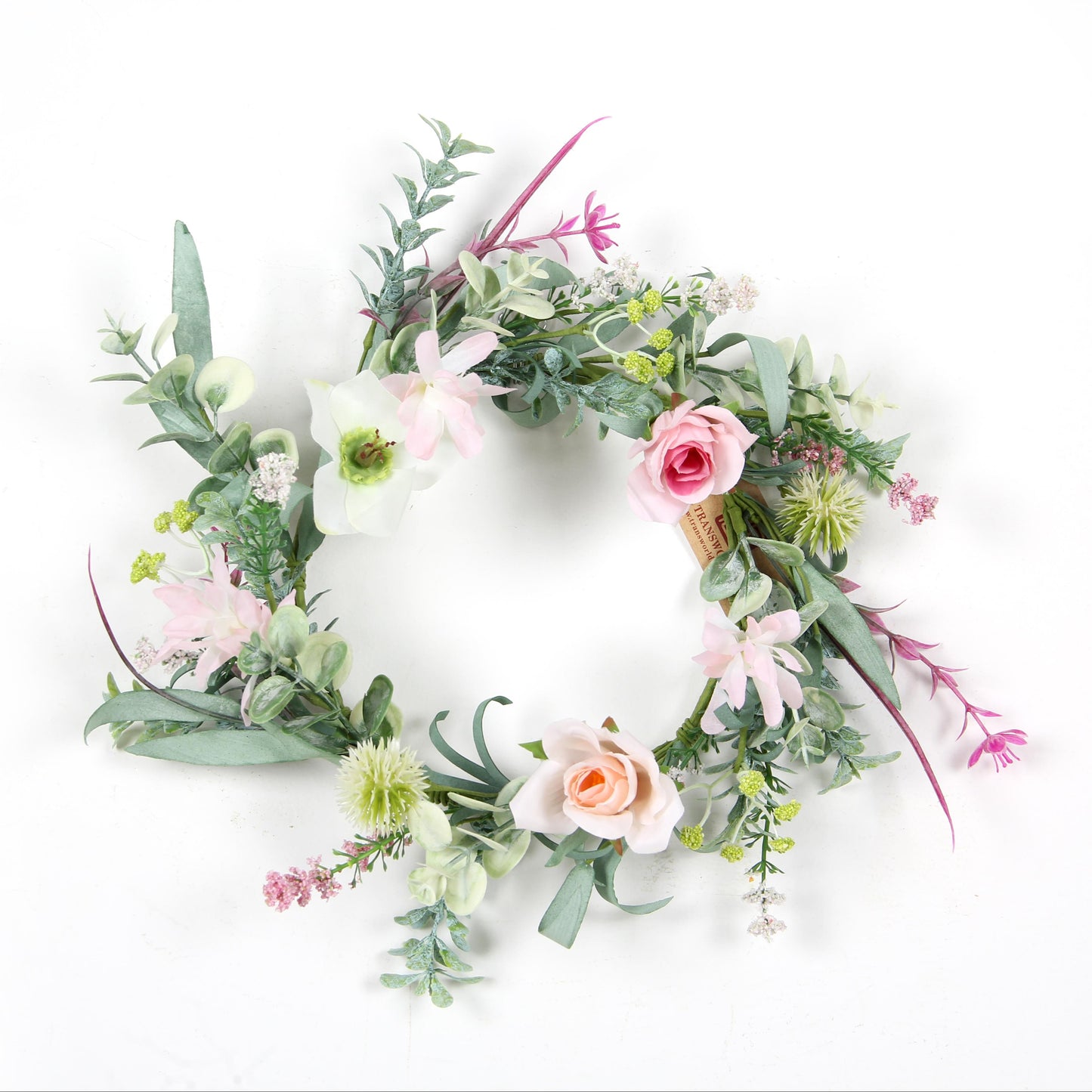 Transworld Original Handmade 7inch Artificial Wreath Decorative Plant Wreaths for Home GardenDecoration