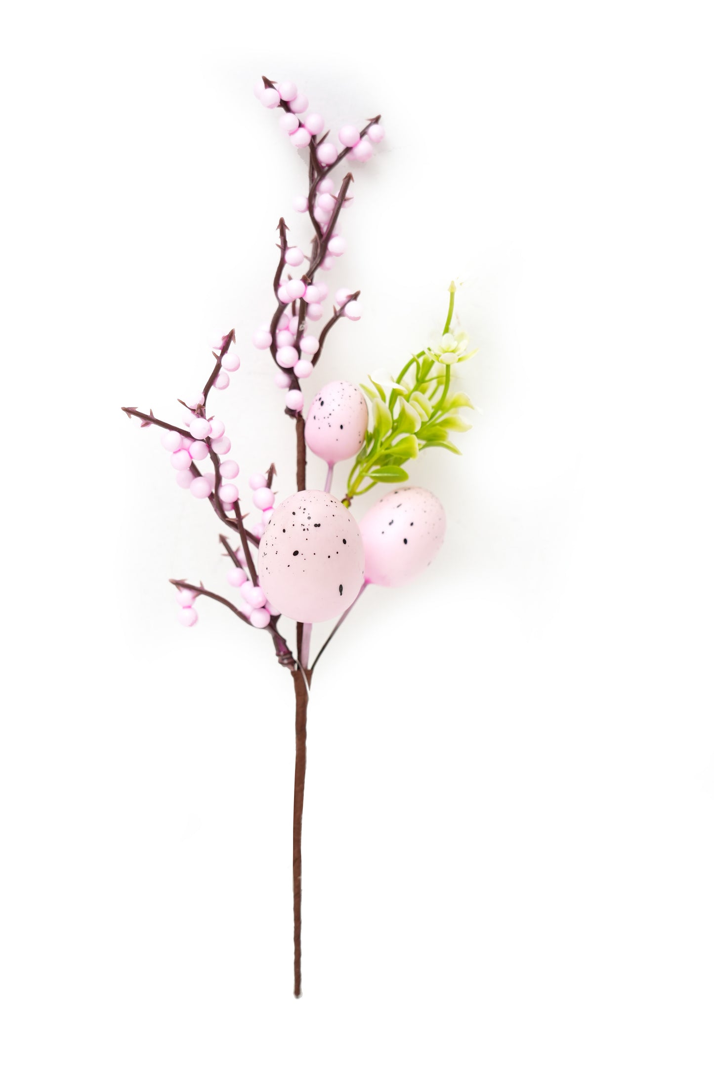 2025 Easter Spring Pick Artificial Flower Spray Easter Flower Arrangement Spray for Holiday Everyday Decoration