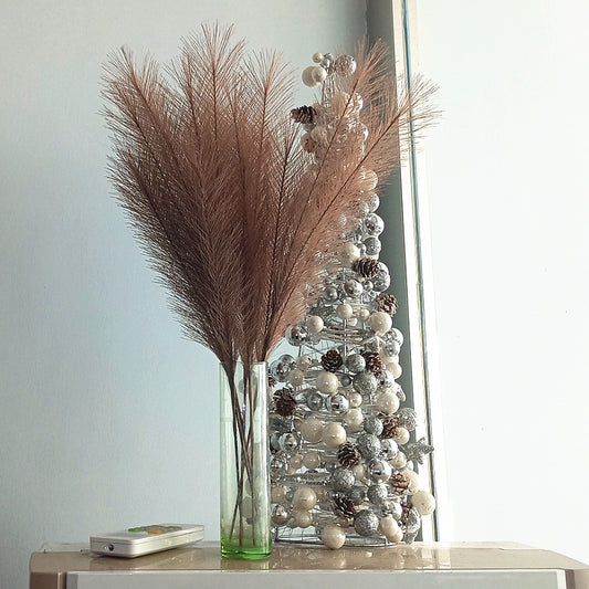 Classic Style Artificial Pampas Grass 50cm Small Pampas Customizable Size and Color Pampas Grass Decor Festival Decoration
