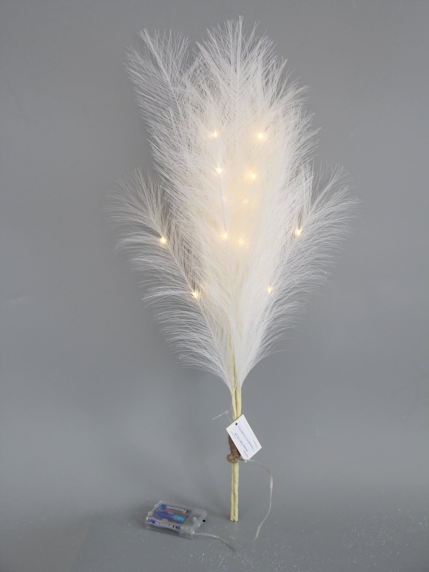 High Quality Artificial Pampas Grass With LED Light Pampas Set of 3(3w/lit ) Handmade Pampas Decor for Party Wedding Home Decoration