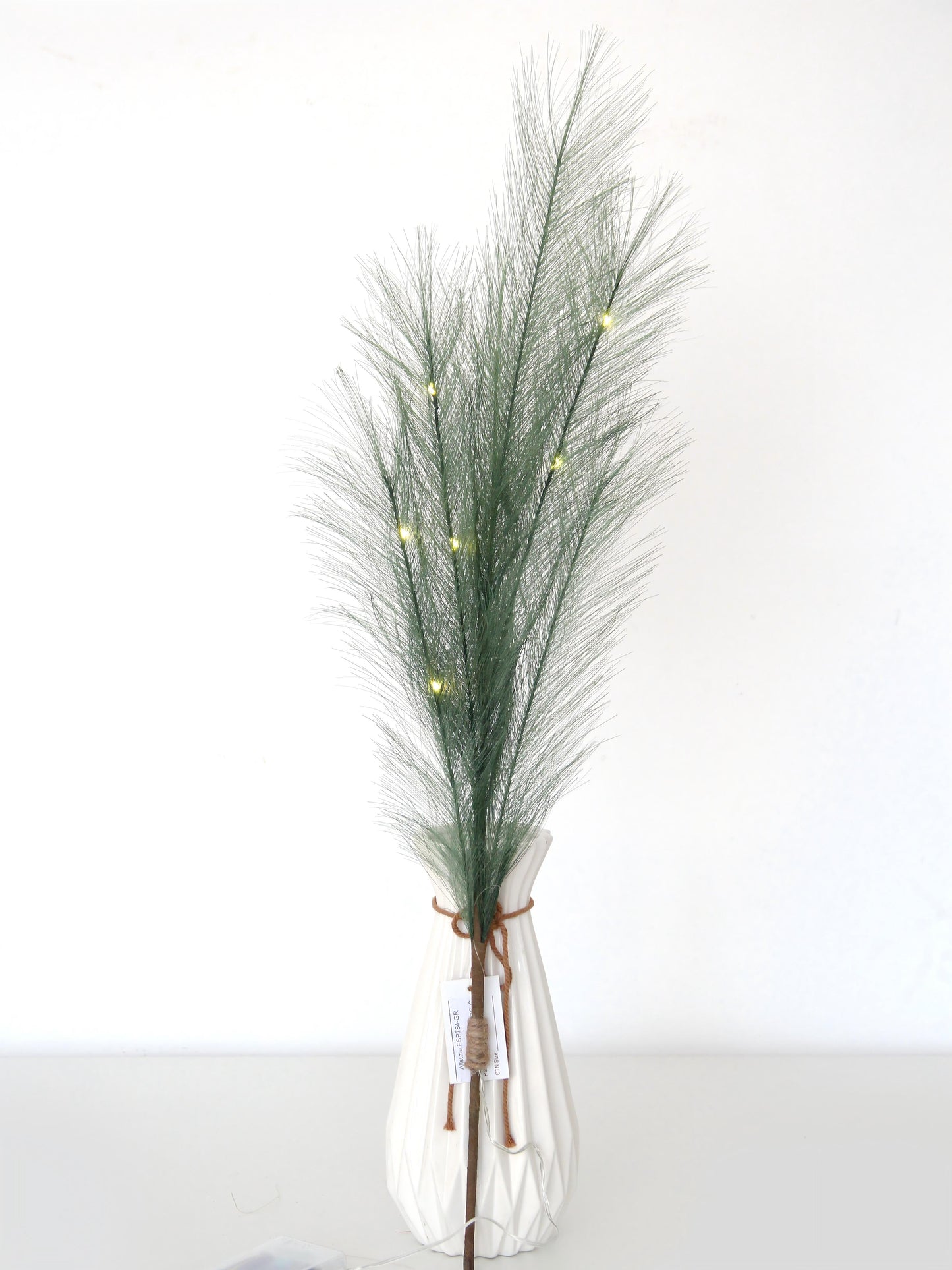 High Quality Artificial Pampas Grass With LED Light Pampas Set of 3(3w/lit ) Handmade Pampas Decor for Party Wedding Home Decoration