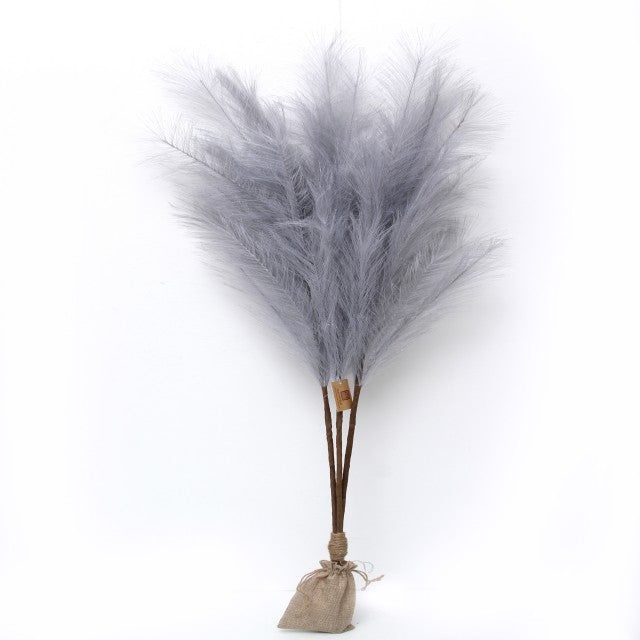 High Quality Artificial Pampas Grass With LED Light Pampas Set of 3(3w/lit ) Handmade Pampas Decor for Party Wedding Home Decoration