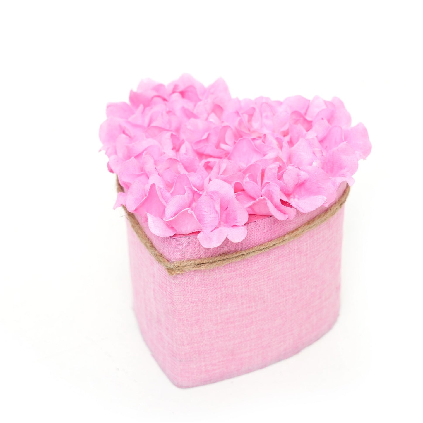 High Quality Valentine′s Day Decor Artificial Roses Petals Exquisite Fayx Flower Box For Party Valentine′s Day Decoration