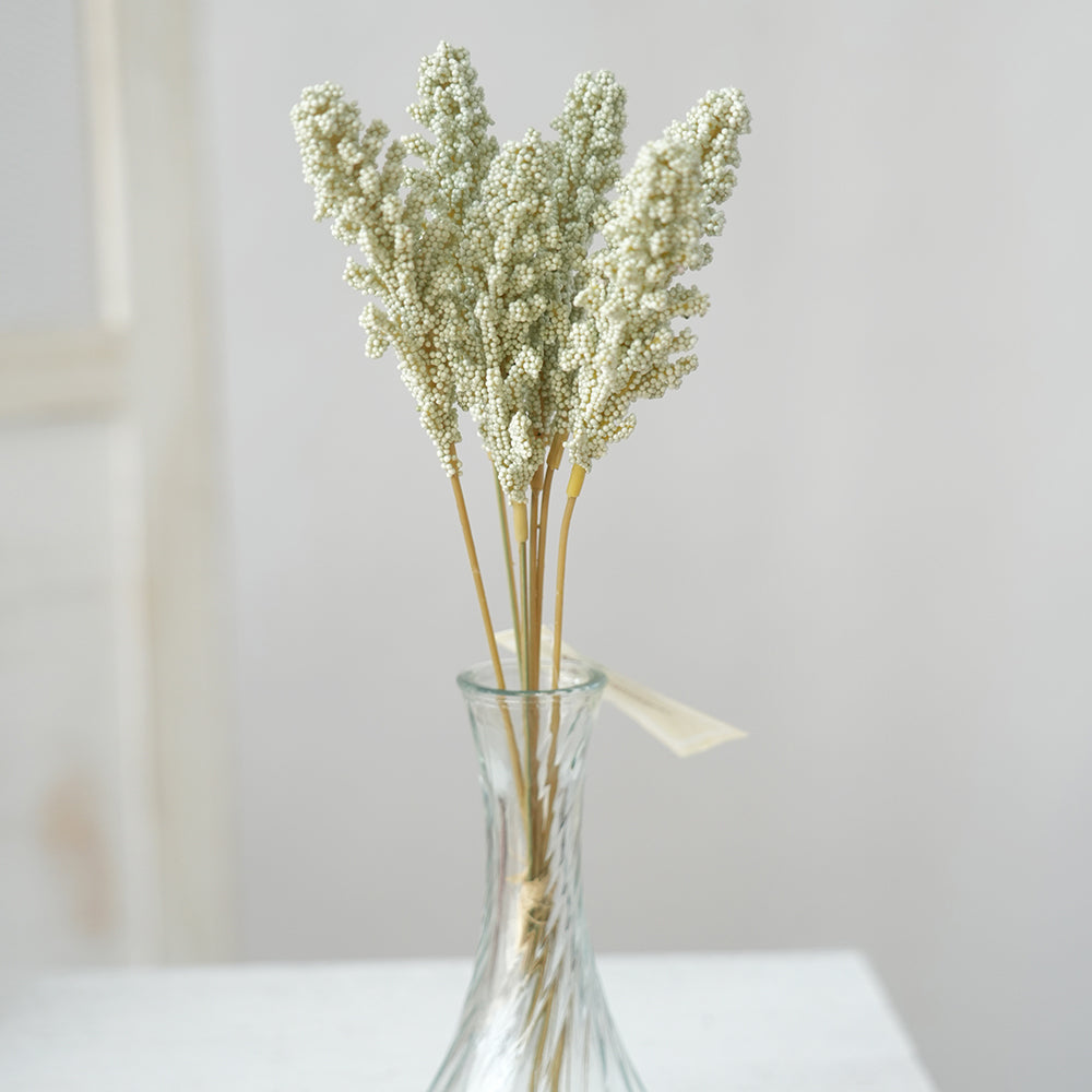 Transworld Design Six Head Millet Spray Artificial Flower Spray Decorative flower For Wedding Party Event Decoration