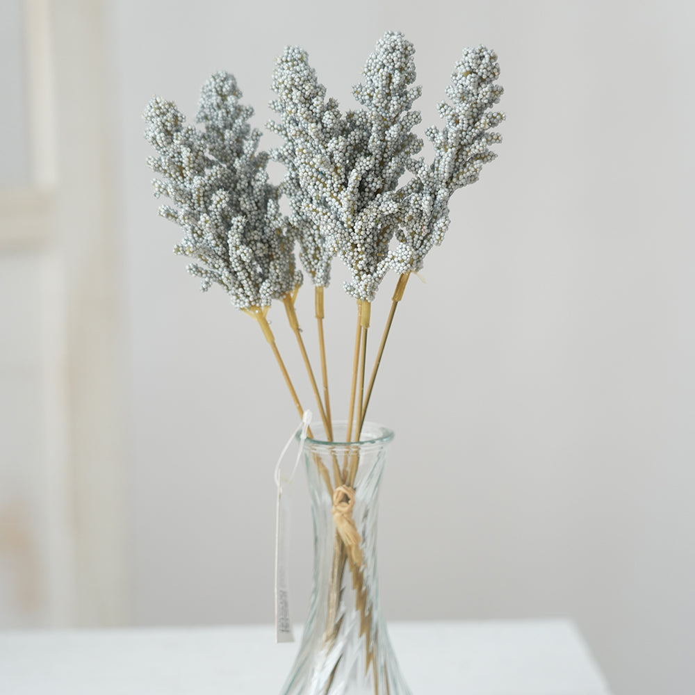 Transworld Design Six Head Millet Spray Artificial Flower Spray Decorative flower For Wedding Party Event Decoration