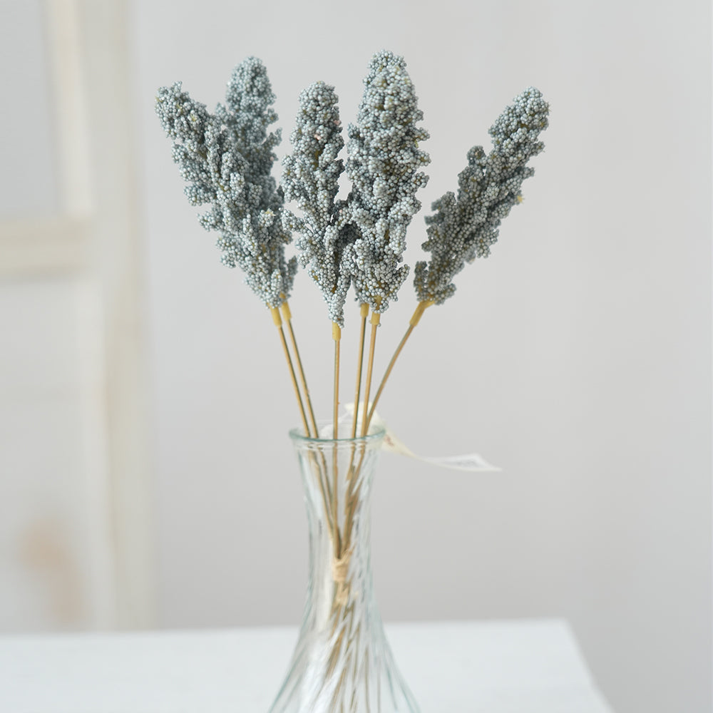 Transworld Design Six Head Millet Spray Artificial Flower Spray Decorative flower For Wedding Party Event Decoration