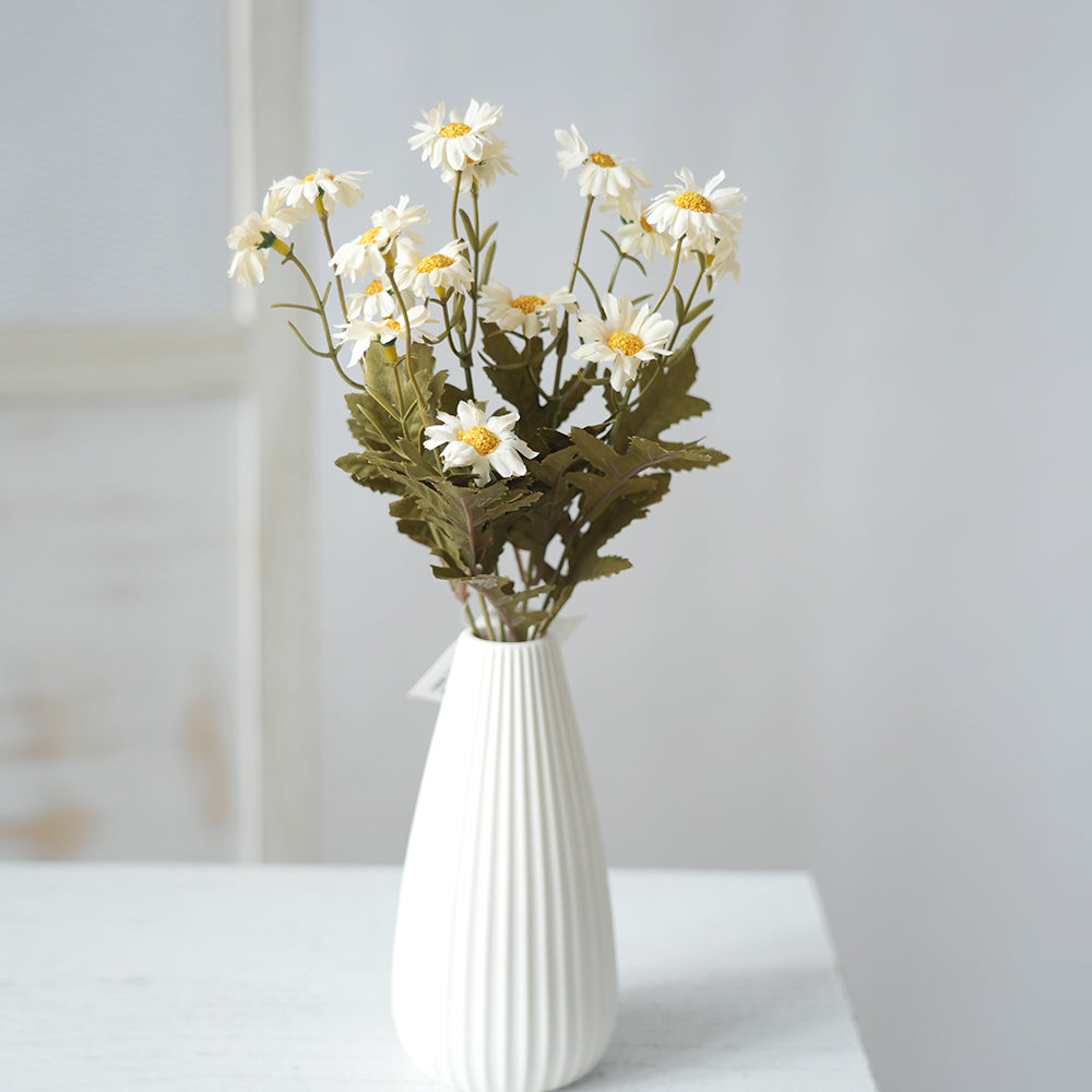 Transworld Spring Floral Spray Artificial Flower Daisy Decorative Flowers For Home Wedding Decor