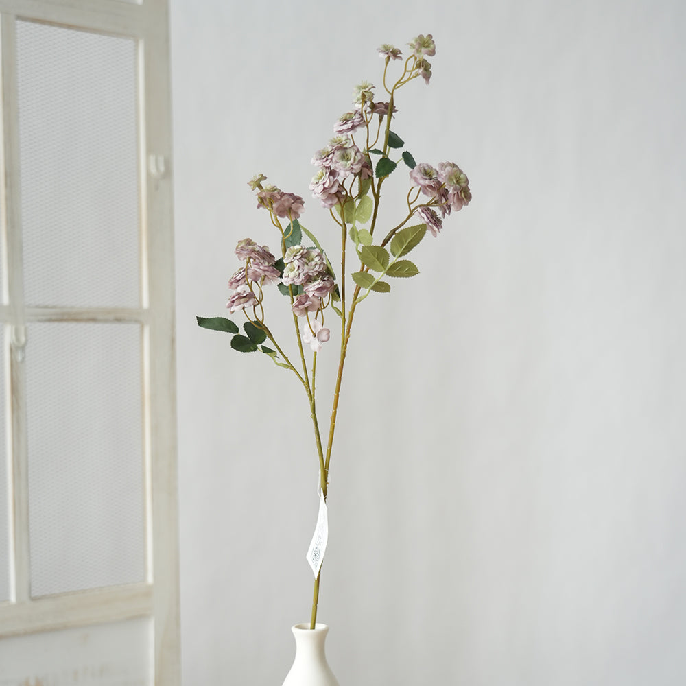 Factory Wholesale Artificial Roses Flower Plant Sprig Flower Arrangements Silk Decorative Flowers for Wedding Party Home Decoration