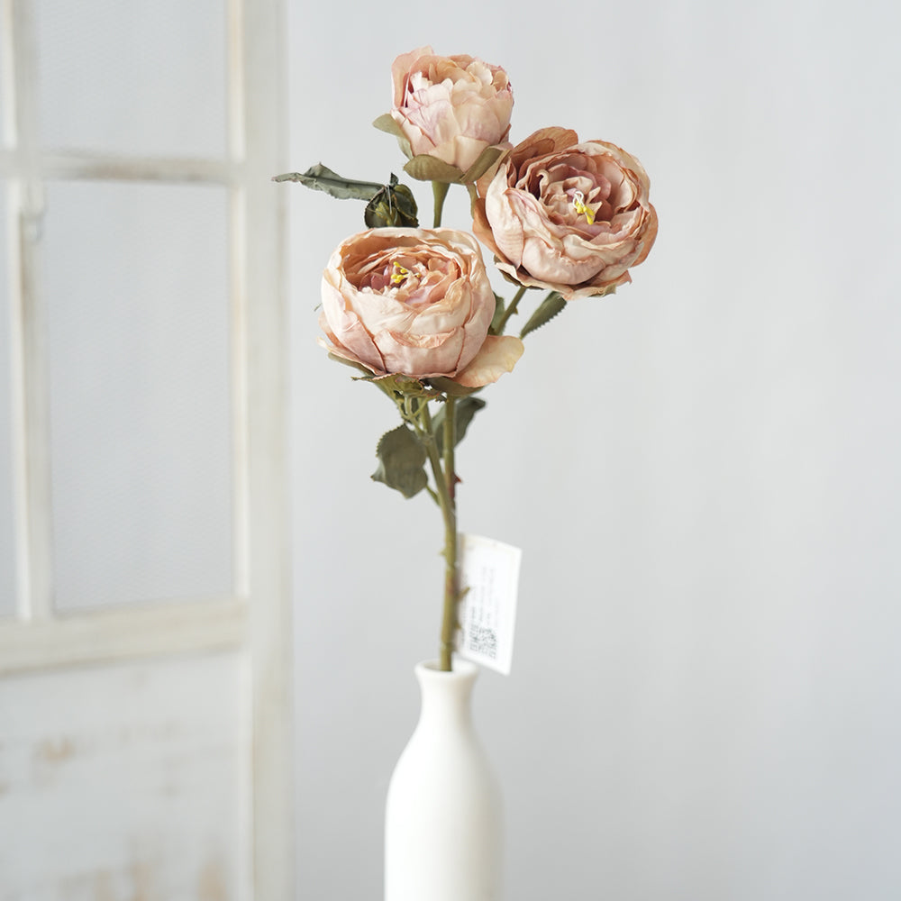 Transworld Peony Artificial Flower Multicolour Bracteate Peony Silk Flowers For Home Wedding Decoration