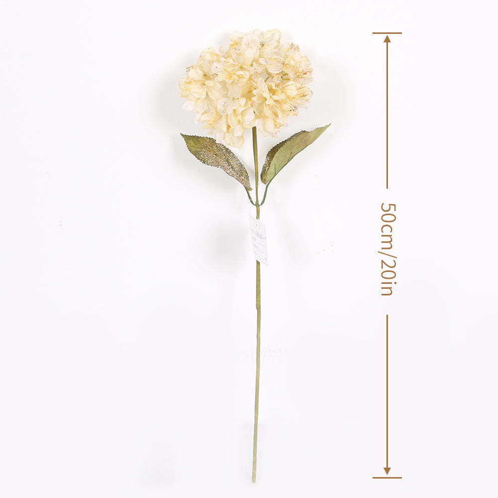 Fake Hydrangea Flowers Bunch Small Faux Flowers Silk Hydrangea Artificial Flower