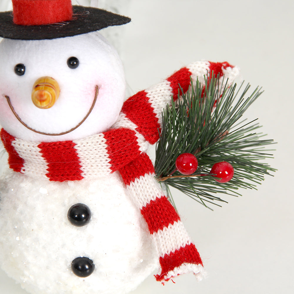 17cm snowman decorating make a snowman winter holiday outdoor decoration